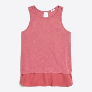 🆕️ J.Crew Drapey Tank Top with Silky Hem